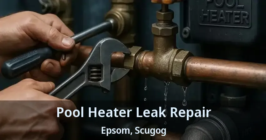 Pool Heater Leak Repair Epsom, Scugog - ON
